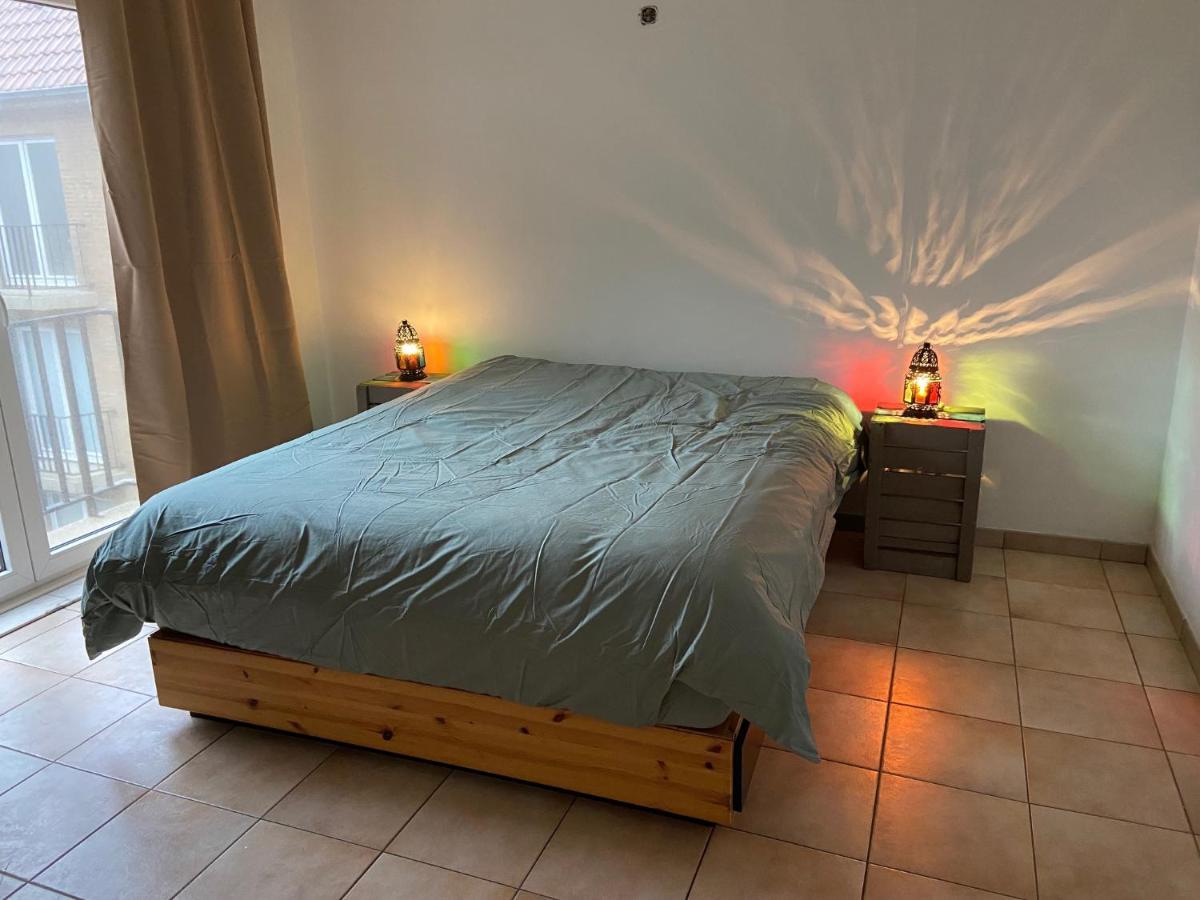 אוסטנדה Ruim Zonnig Appartement Op 50M Van Strand מראה חיצוני תמונה